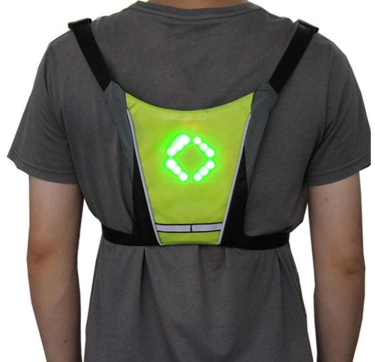 Felcsatolható fényvisszaverő és irányjelző hátra,táskára - Image 6